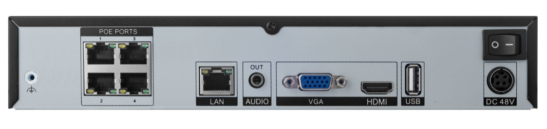 Sunell SN-NVR3704E1-P4 IP видеорегистратор